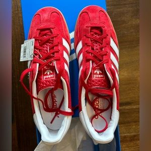 NIB Red Adidas Gazelle (Men’s)